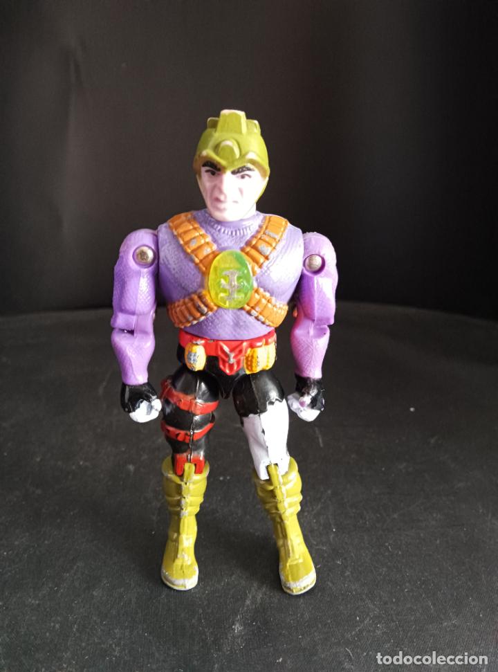 Figuras de acci&oacute;n: GLOVE - BIONIC SIX, 1988 LJN - RARA FIGURA HECHA TOTALMENTE DE METAL -