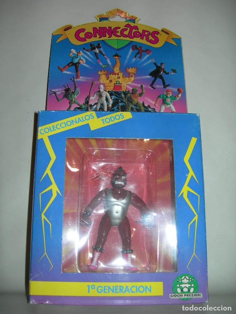 Figuras de acci&oacute;n: FIGURA EN SU BLISTER CONNECTORS - TANZ - 1&ordf; GENERACI&Oacute;N - GIOCHI PREZIOSI / MATCHBOX - A&Ntilde;OS 90 -