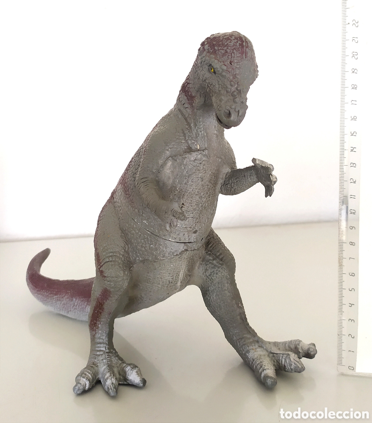 Figuras de acci&oacute;n: Dinosaurio goma plastico - Foto 2