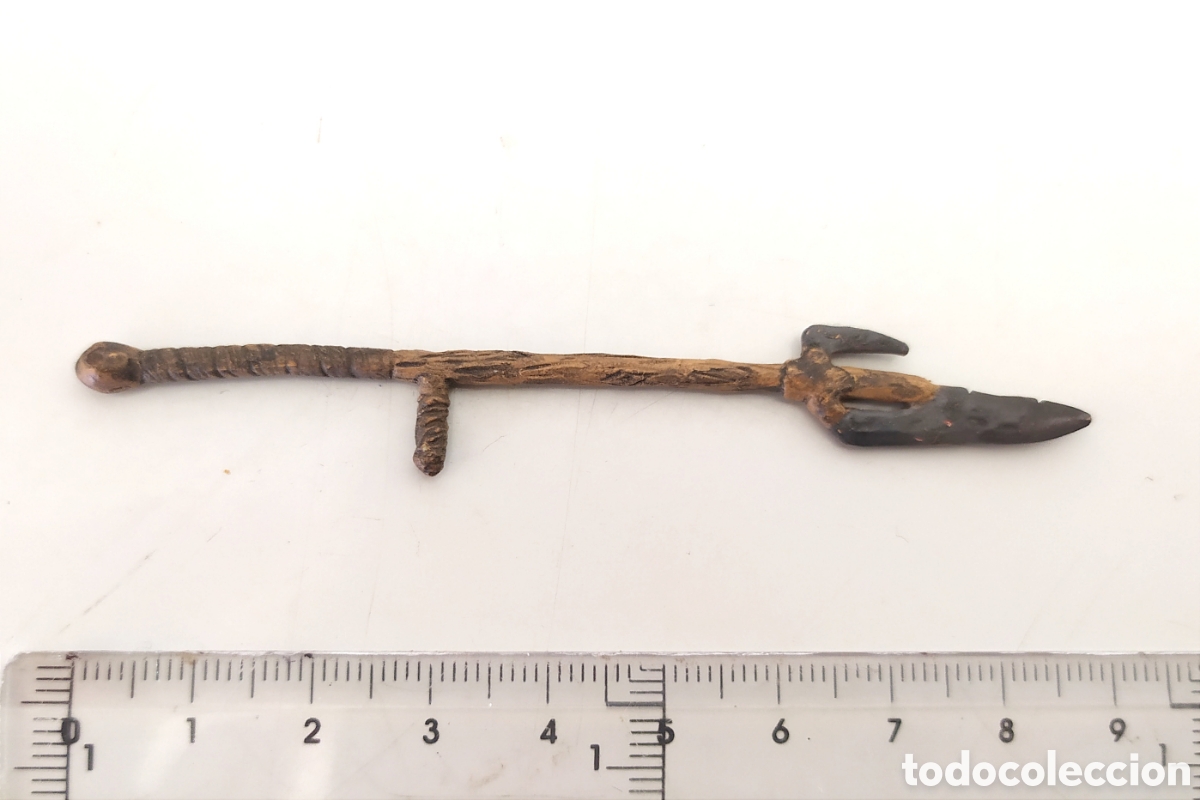 Figuras de acci&oacute;n: Arma lanza b&aacute;culo accesorio complemento figura acci&oacute;n mu&ntilde;eco - Foto 1