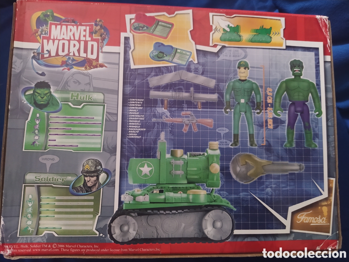 Figuras de acci&oacute;n: MARVEL WORLD FAMOSA HULK - Foto 2
