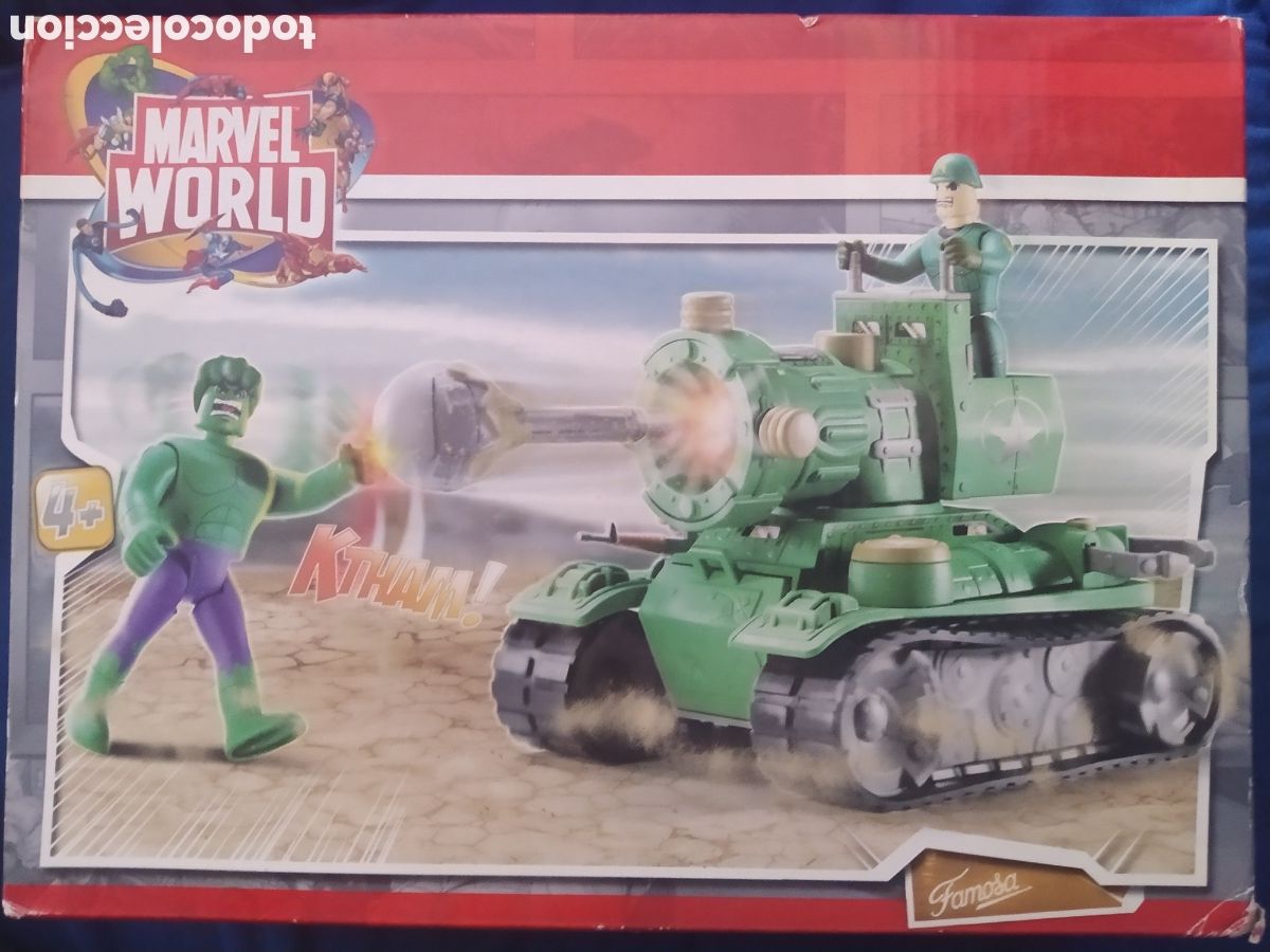 Figuras de acci&oacute;n: MARVEL WORLD FAMOSA HULK - Foto 1