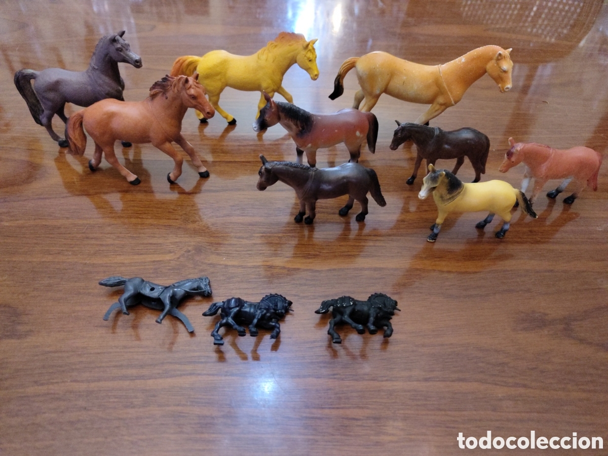 Figuras de acci&oacute;n: Lote de indios y caballos - Foto 2