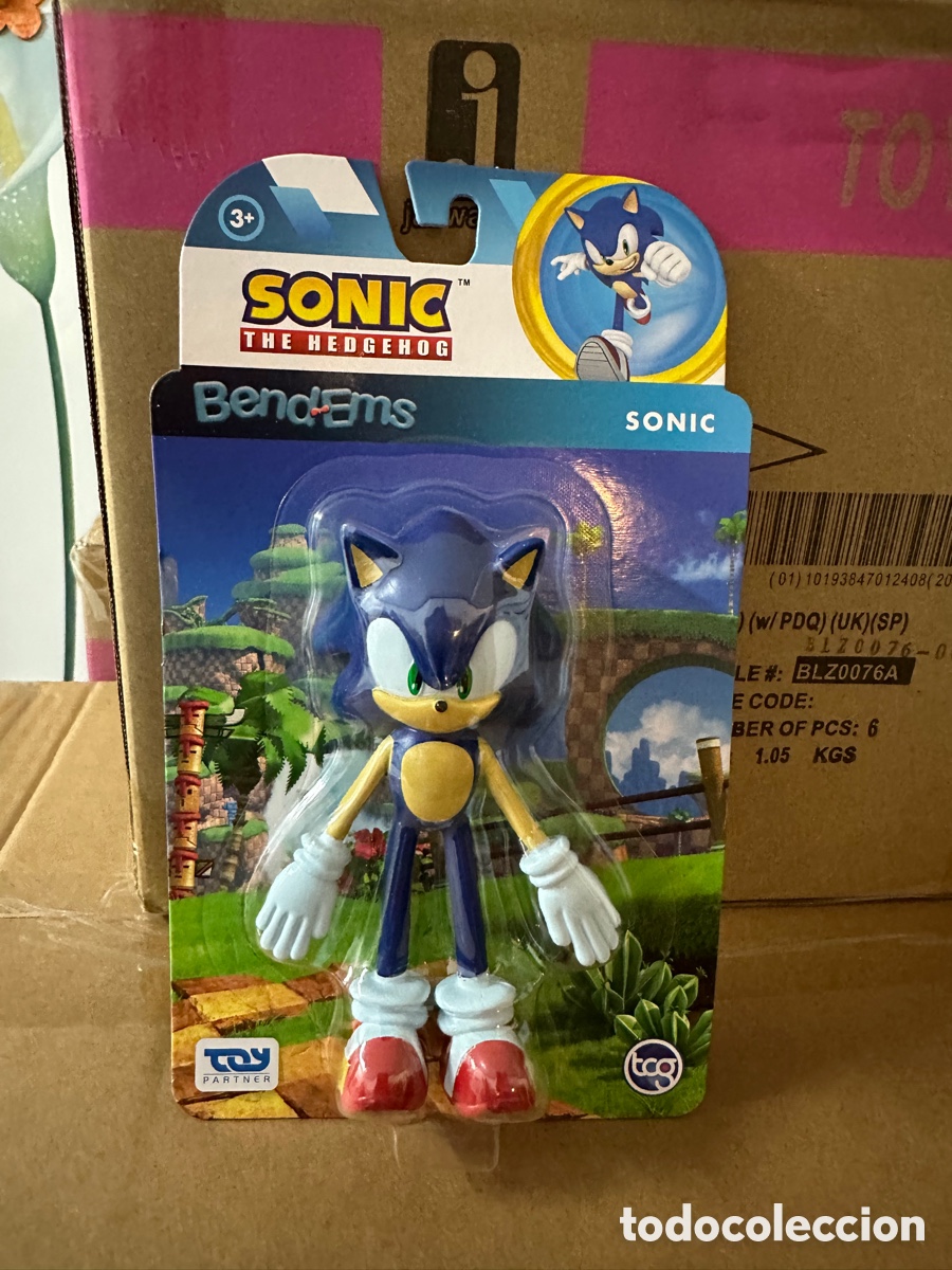 Sonic - Figura Bend-Ems de 5 de Sonic TCG Toys TCG Toys