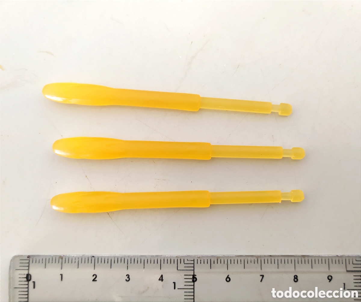 Figuras de acci&oacute;n: Lote x3 arma accesorio misil torpedo cohete figura acci&oacute;n mu&ntilde;eco armas accesorios complementos bomba