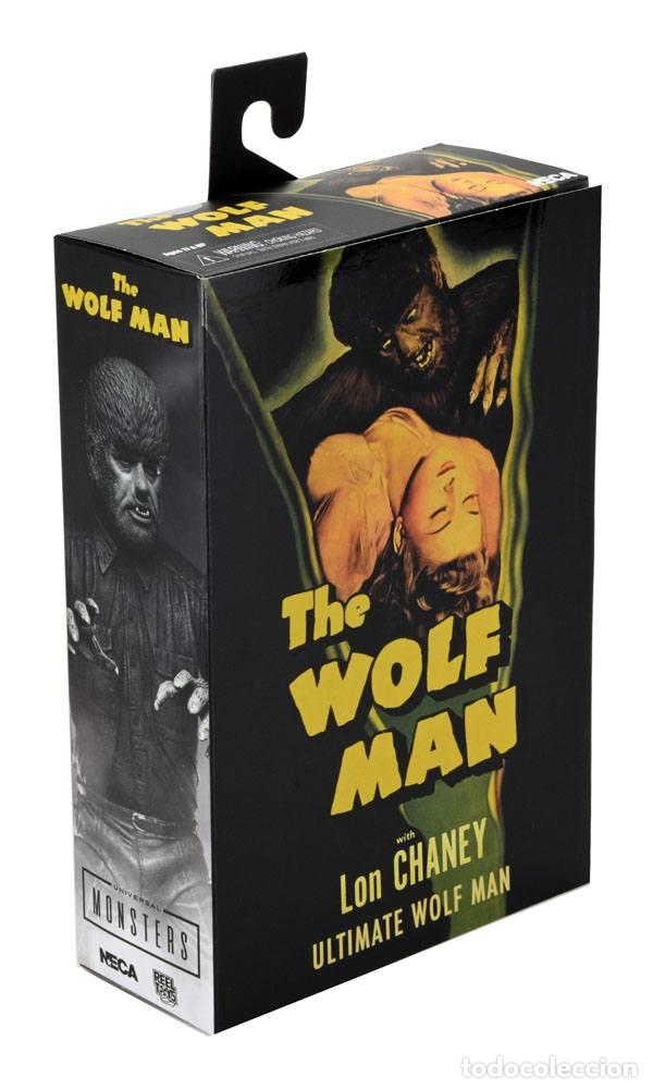 Figuras de acci&oacute;n: Ultimate Wolf Man 18 cm (Versi&oacute;n B/N) - Universal Monsters - Neca - Foto 1