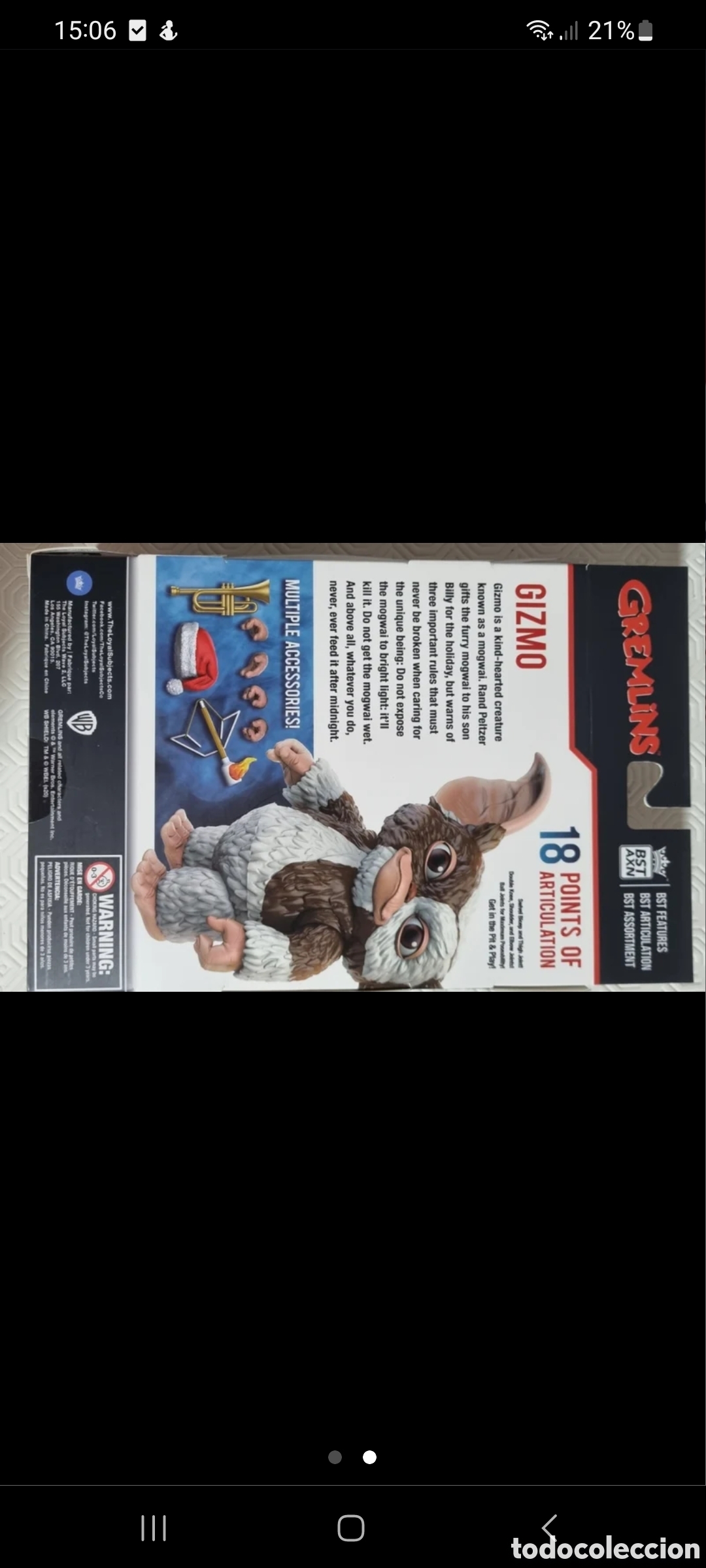 Figuras de acci&oacute;n: Figura gremlins gizmo - Foto 3