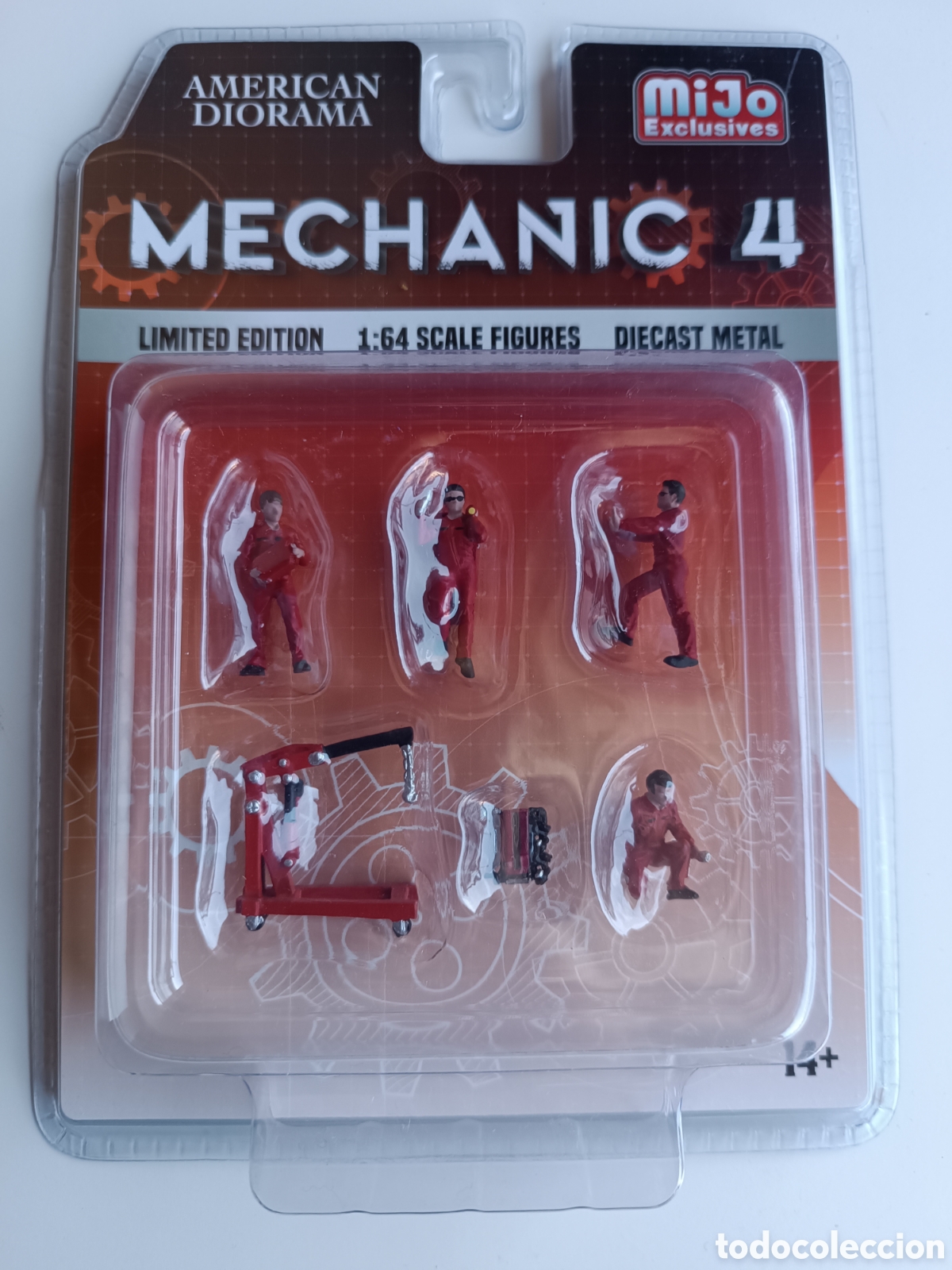 Figuras de acci&oacute;n: FIGURAS METALICAS A ESCALA 1/64 MECANICOS. COMPATIBLES CON HOTWHEELS, MATCHBOX, MAJORETTE Y OTROS.