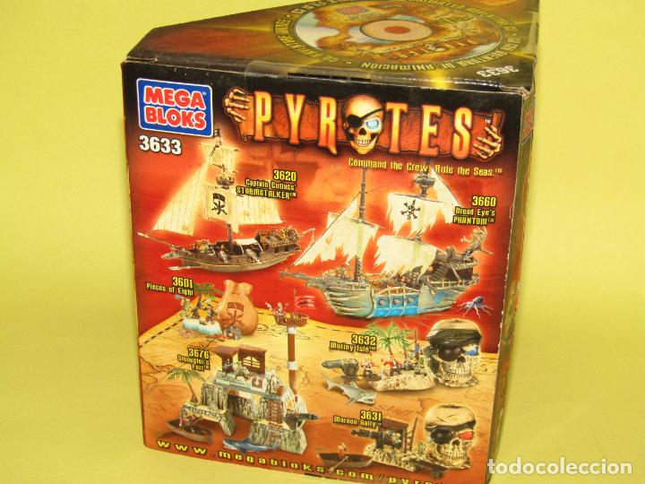Figuras de acci&oacute;n: Caja sin Abrir MEGA BLOKS PYRATES Ref. 3633 del A&ntilde;o 2005 - Foto 8