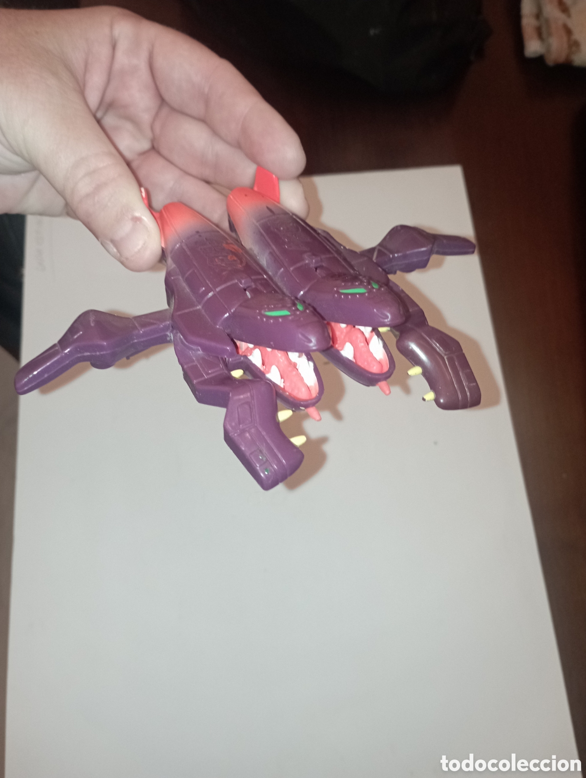 Figuras de acci&oacute;n: 1993 MATTEL HOT WHEELS ATTACK PACK BATTLE BARDS SPLIT FIRE - Foto 2