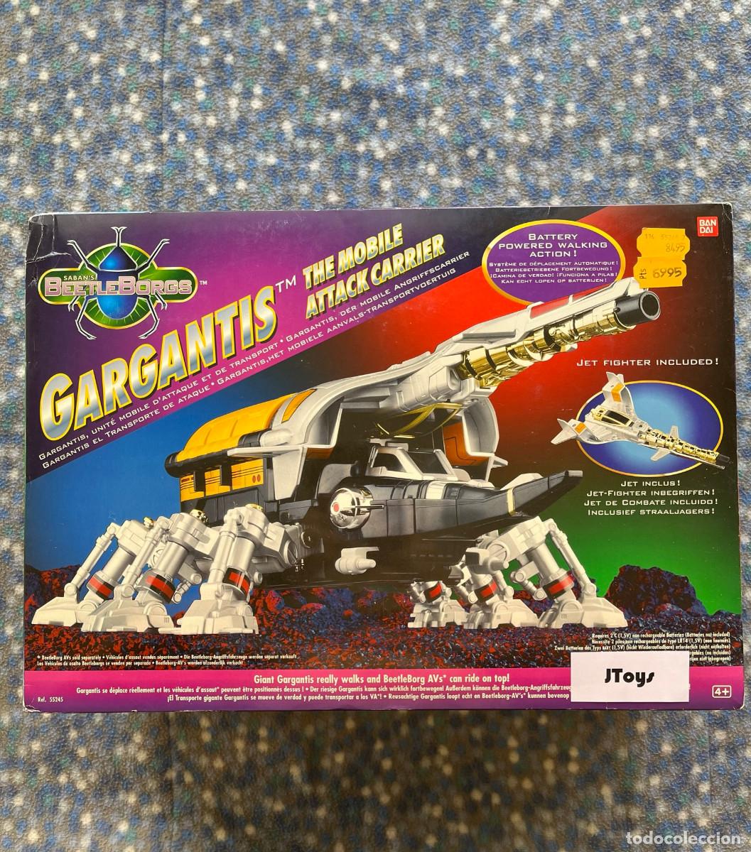Figuras de acci&oacute;n: 1996 (BANDAI) BEETLEBORGS: GARGANTIS MOBILE ATTACK / NUEVO EN CAJA - SIN ABRIR