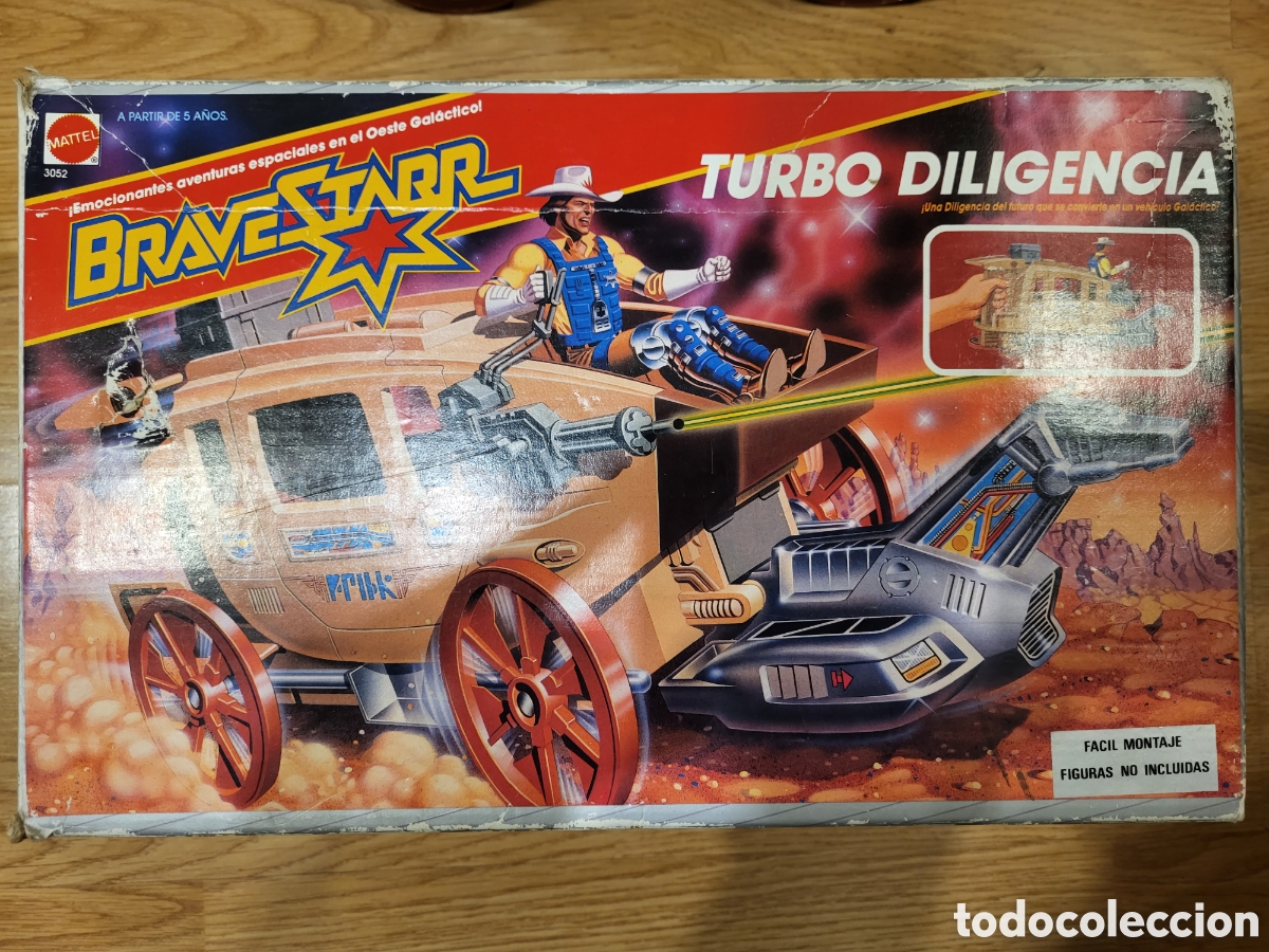 Figuras de acci&oacute;n: Turbo Diligencia Bravestarr Mattel - Foto 2
