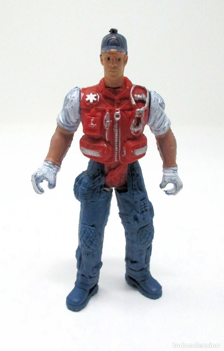 Figuras de acci&oacute;n: Figura articulada de operario - 9 cm de alto