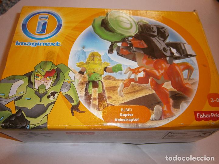 Figuras de acci&oacute;n: VELOCIRAPTOR CON COMPLEMENTOS Y FIGURA NUEVOS EN SU CAJA - Foto 1
