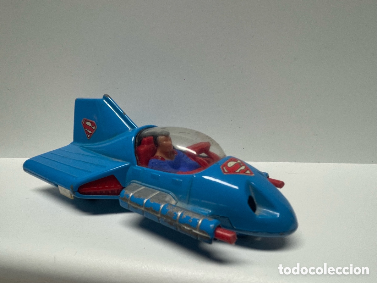 Figuras de acci&oacute;n: Nave Superman dc c&oacute;mics corgi s&uacute;per Mobile 1979 - Foto 2