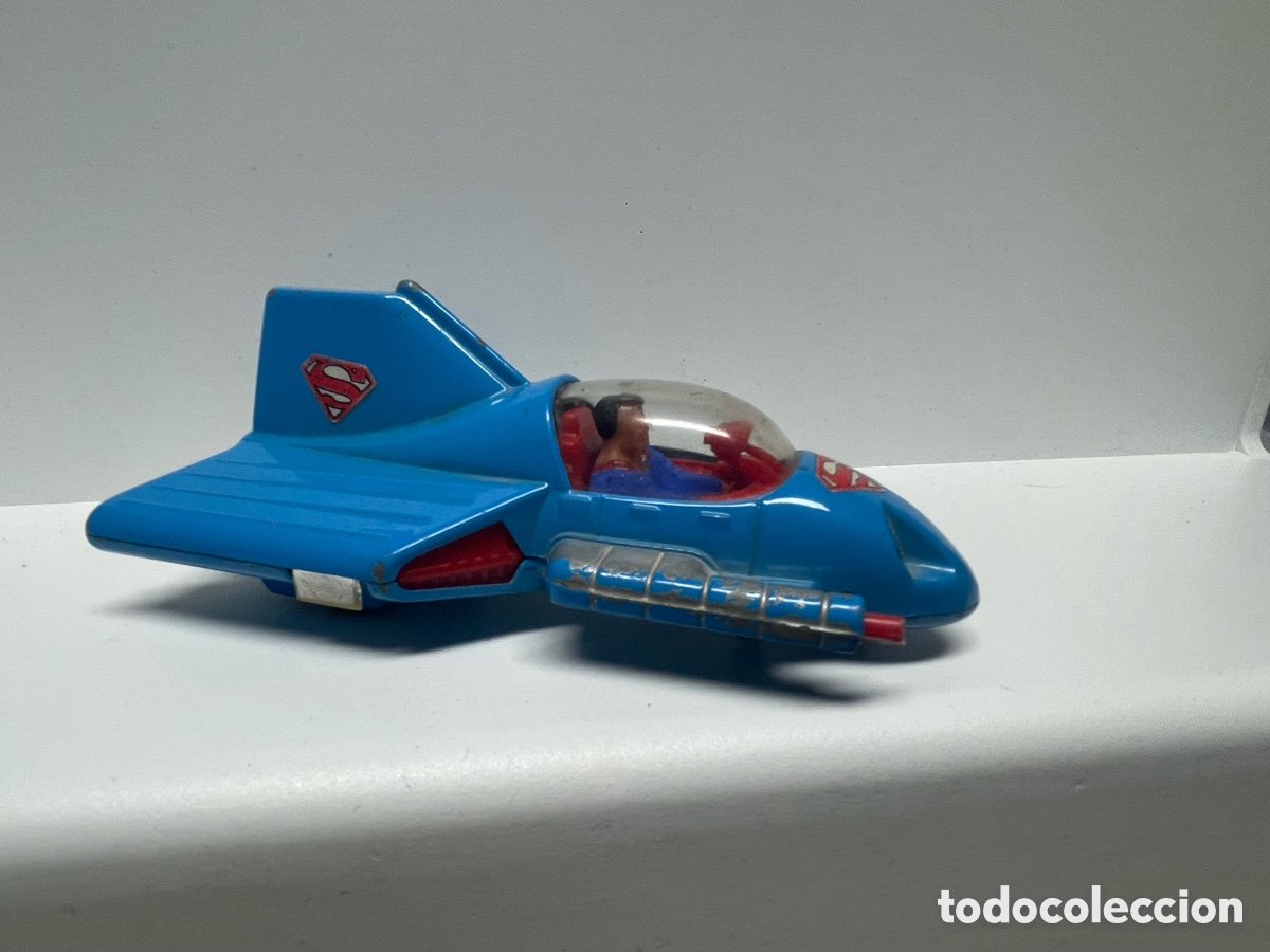 Figuras de acci&oacute;n: Nave Superman dc c&oacute;mics corgi s&uacute;per Mobile 1979 - Foto 1