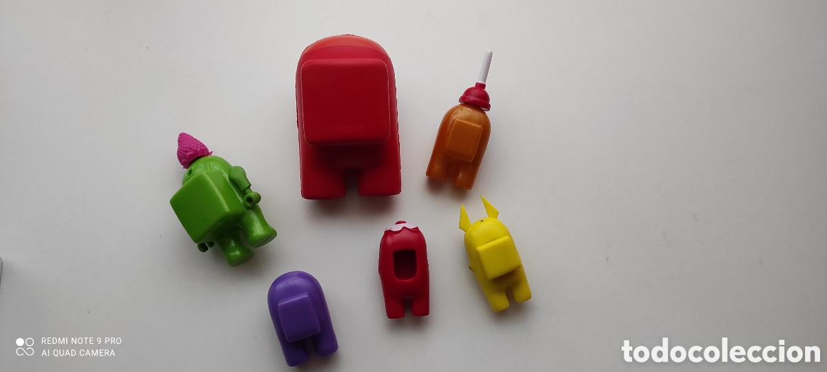 Figuras de acci&oacute;n: Lote de mu&ntilde;ecos among us - Foto 2