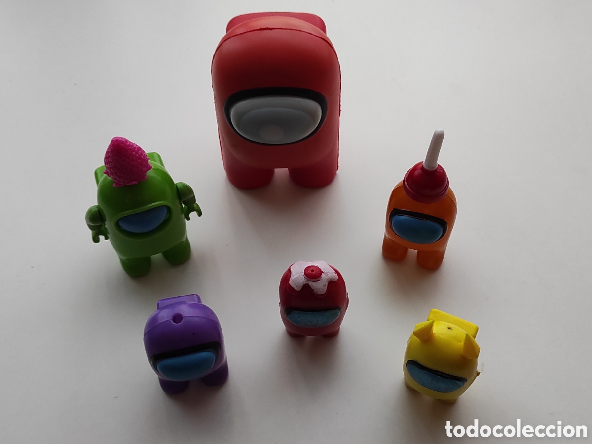 Figuras de acci&oacute;n: Lote de mu&ntilde;ecos among us - Foto 6