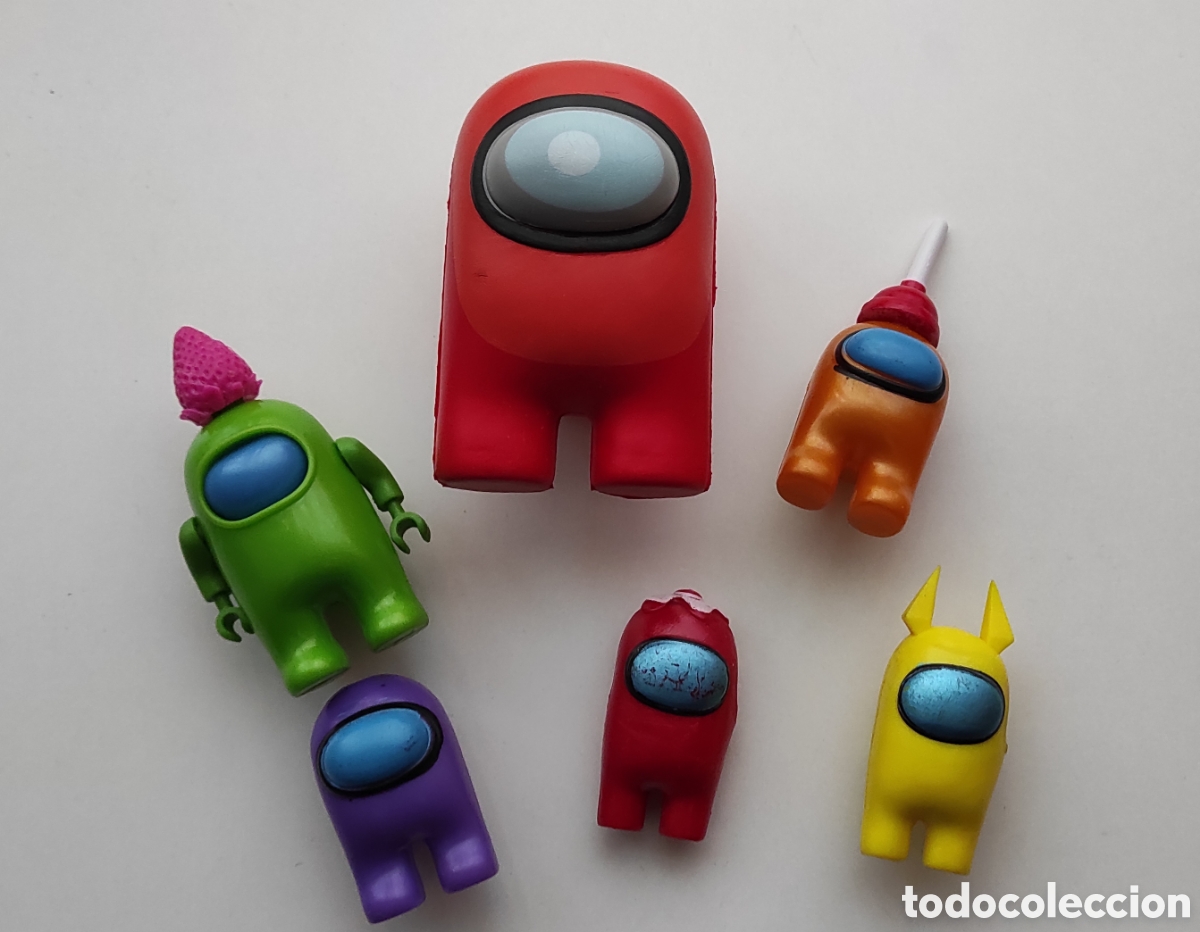 Figuras de acci&oacute;n: Lote de mu&ntilde;ecos among us - Foto 1