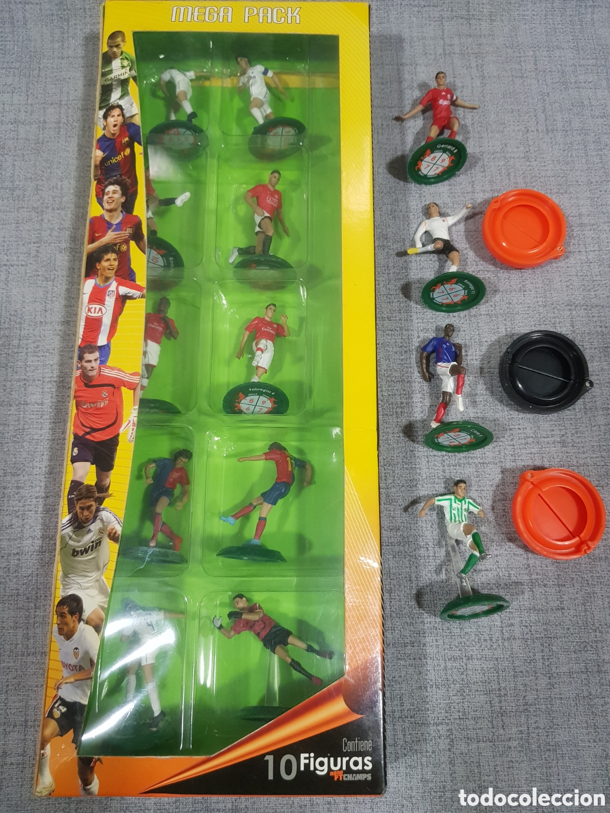Actionfiguren: 14 FIGURAS F&Uacute;TBOL FT CHAMPS MEGA PACK REF 7812 PRODUCTO OFICIAL