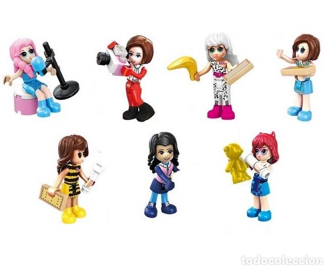 Actionfiguren: Lote de 7 Figuras Construccion Lol Sorprise (model 2)
