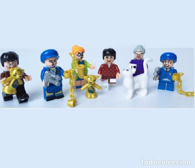 Figuras de acci&oacute;n: Lote de 7 Figuras Construccion Mr. Bean - Foto 1