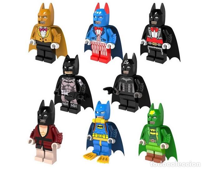 Figuras de acci&oacute;n: Lote de 8 Figuras Construccion Batman (model 3) - Foto 1