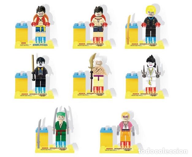 Figuras de acci&oacute;n: Lote de 8 Figuras Construccion One Piece (model 2) - Foto 1