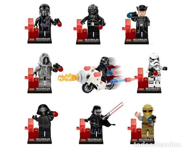 Figuras de acci&oacute;n: Lote de 9 Figuras Construccion Star Wars (model 8) - Foto 1