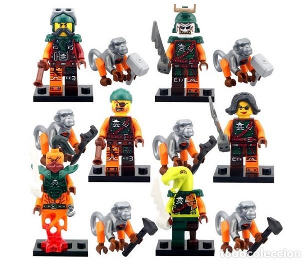 Figuras de acci&oacute;n: Lote de 12 Figuras Construccion Ninjago (model 7) - Foto 1