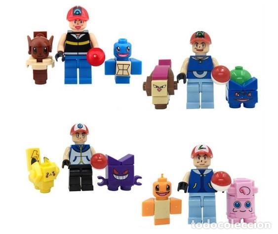 Figuras de acci&oacute;n: Lote de 12 Figuras Construccion Pokemon (model 2) - Foto 1