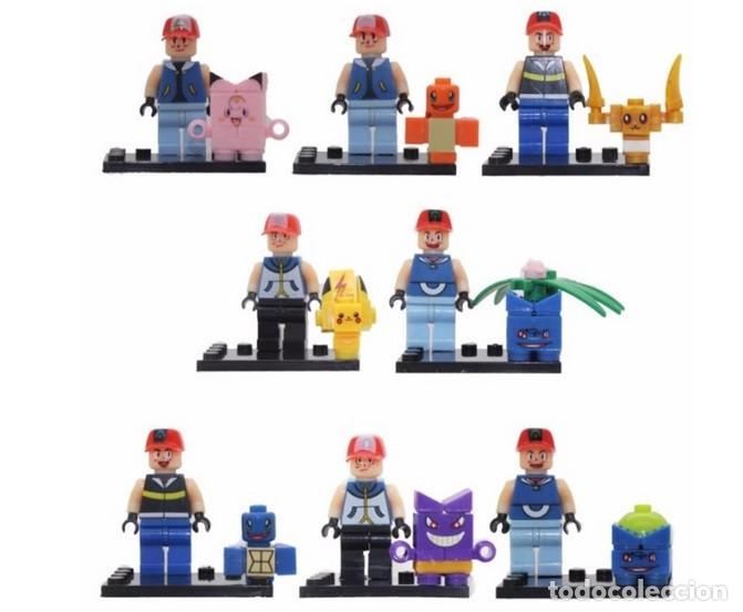 Figuras de acci&oacute;n: Lote de 16 Figuras Construccion Pokemon (model 3) - Foto 1