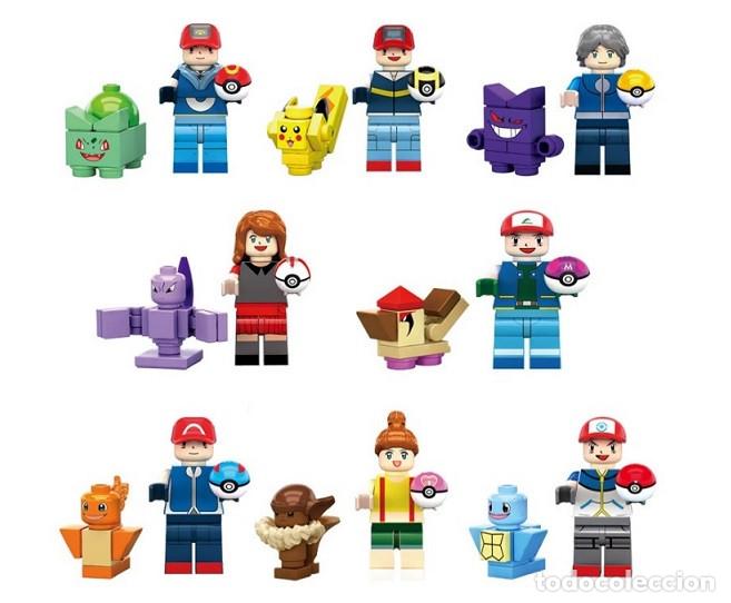 Figuras de acci&oacute;n: Lote de 16 Figuras Construccion Pokemon (model 5) - Foto 1