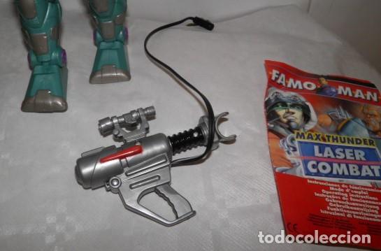 Figuras de acci&oacute;n: FAMO MAN,MAX THUNDER,LASER COMBAT,1999 - Foto 4