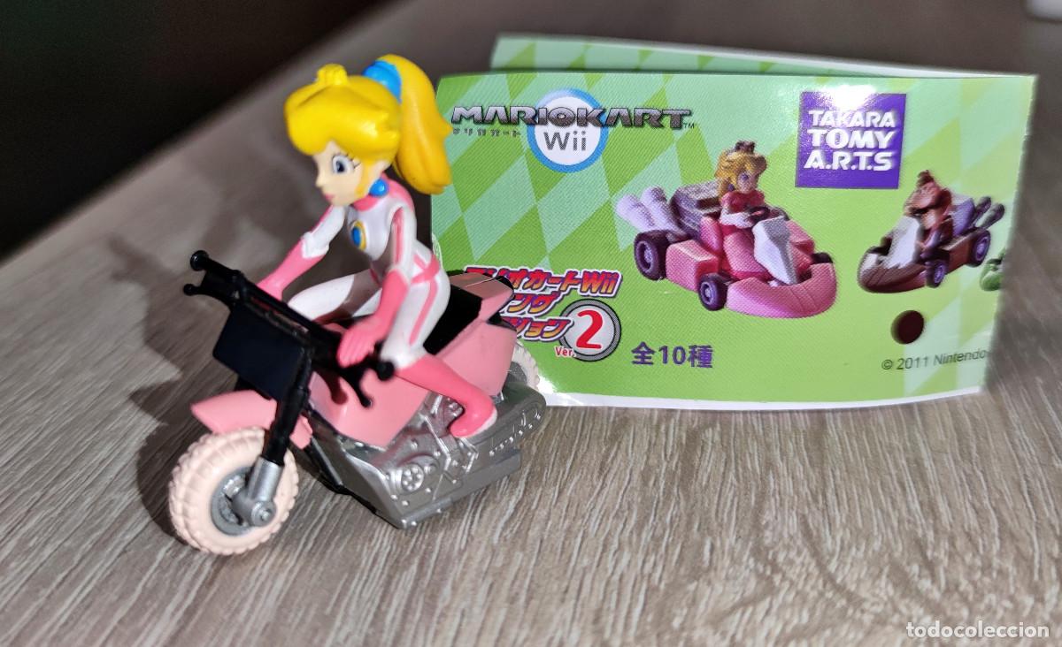 Figuras de acci&oacute;n: Figura Super Mario Bros moto peach pullback 5 cm - Foto 1