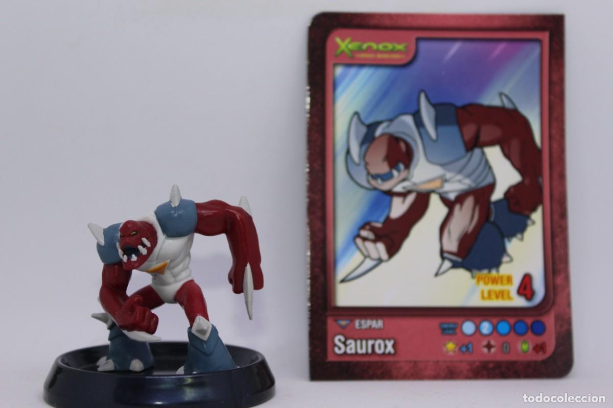 Figuras de acci&oacute;n: XENOX PANINI SPACE WARRIORS FIRST GENERATION - ESPAR - SAUROX - Foto 1