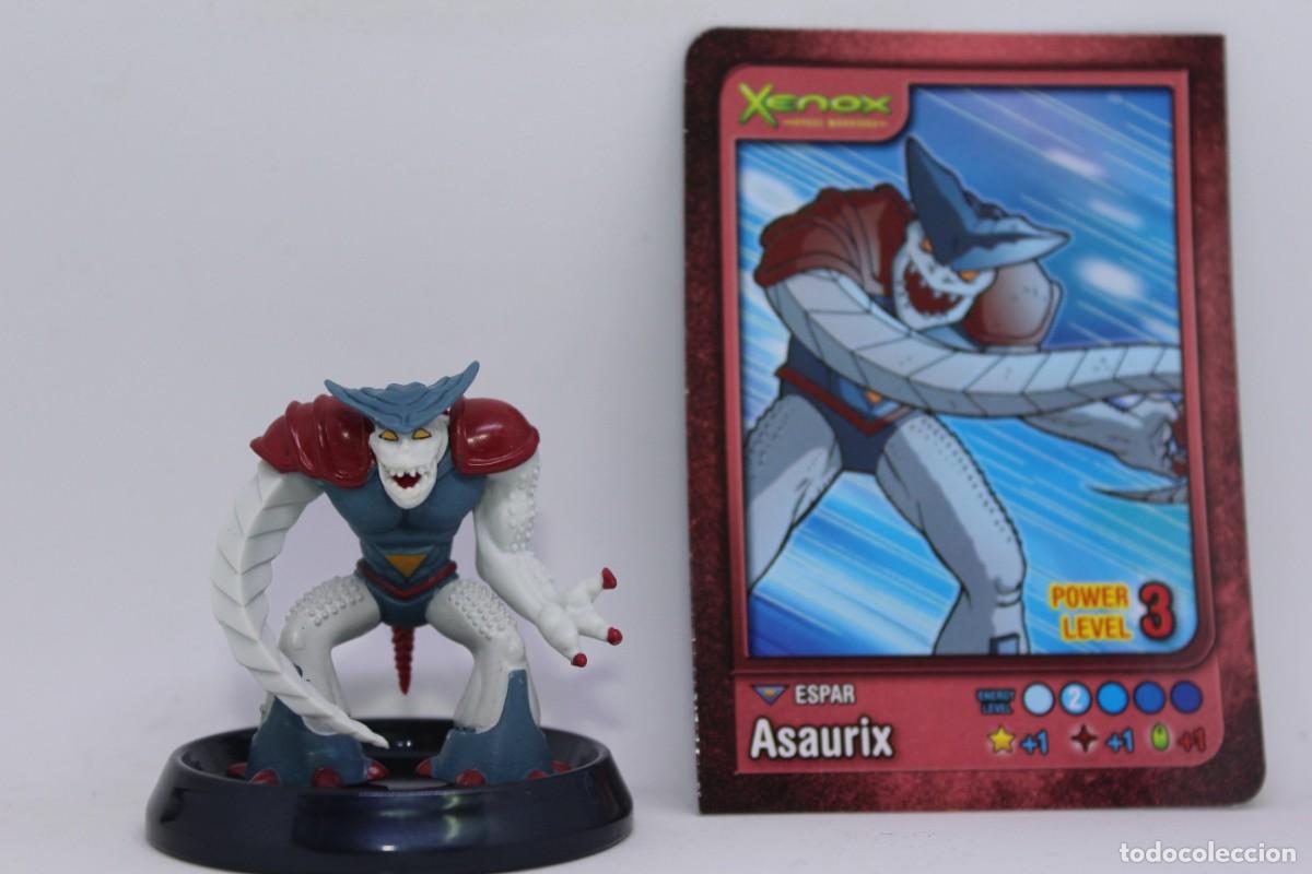 Figuras de acci&oacute;n: XENOX PANINI SPACE WARRIORS FIRST GENERATION - ESPAR - ASAURIX - Foto 1