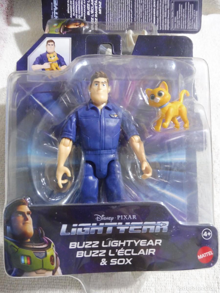 Figuras de acci&oacute;n: Figura en blister de Buzz lightyear con Sox, Mattel 2021 - Foto 1