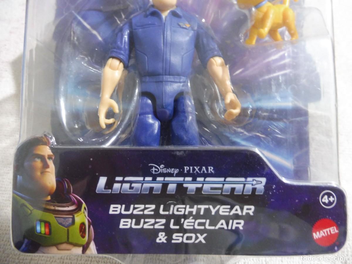 Figuras de acci&oacute;n: Figura en blister de Buzz lightyear con Sox, Mattel 2021 - Foto 3