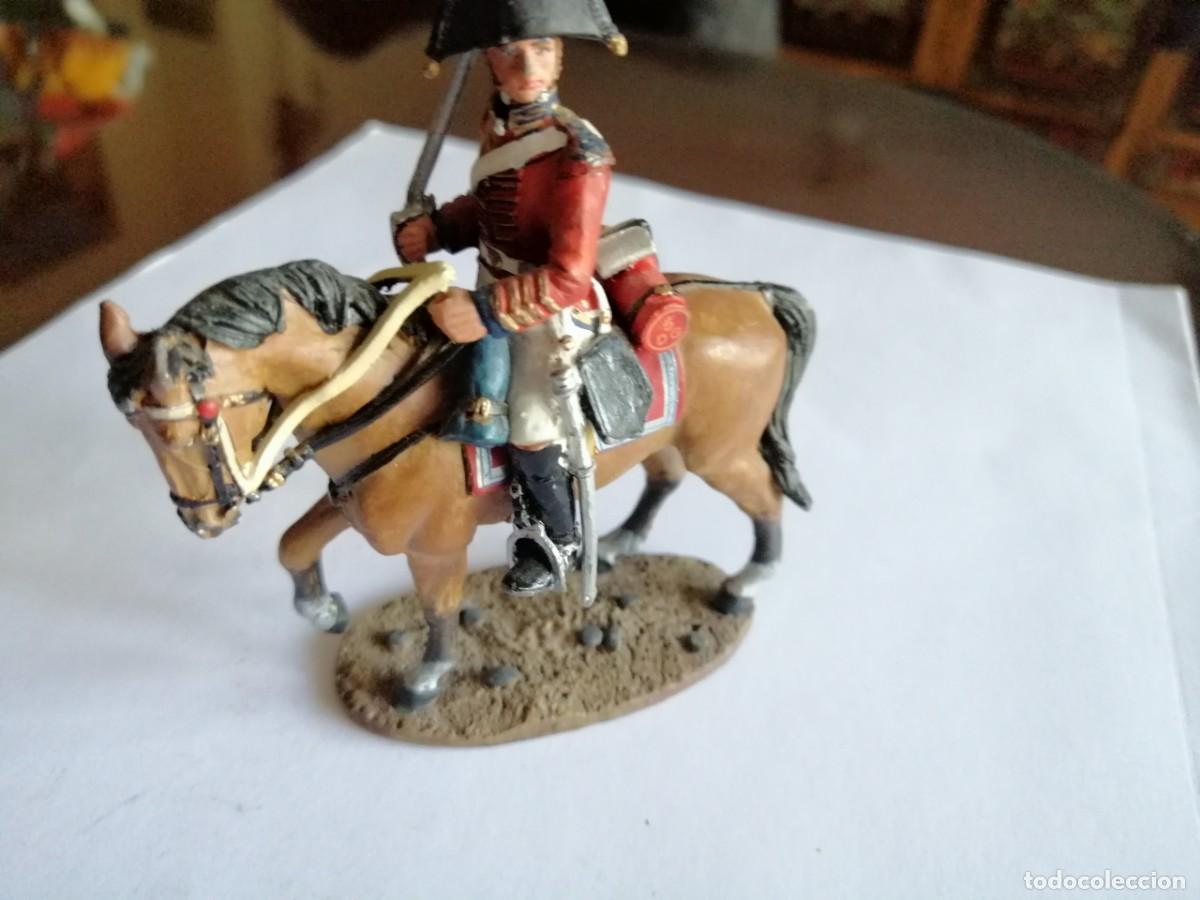 Figurines d'action: Oficical del 5&ordm; regimiento de dragones de la guardia brit&aacute;nica 1812