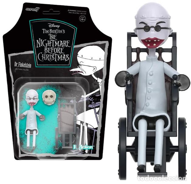 Figurines d'action: Dr Finkelstein 10 cm - The Nightmare Before Christmas - ReAction