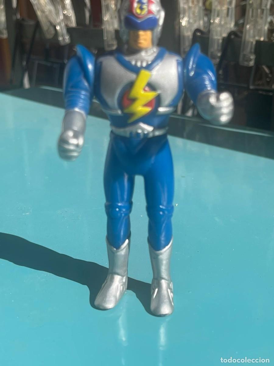 Figuras de acci&oacute;n: ANTIGUO MU&Ntilde;ECO HOMBRE RAYO - Foto 4