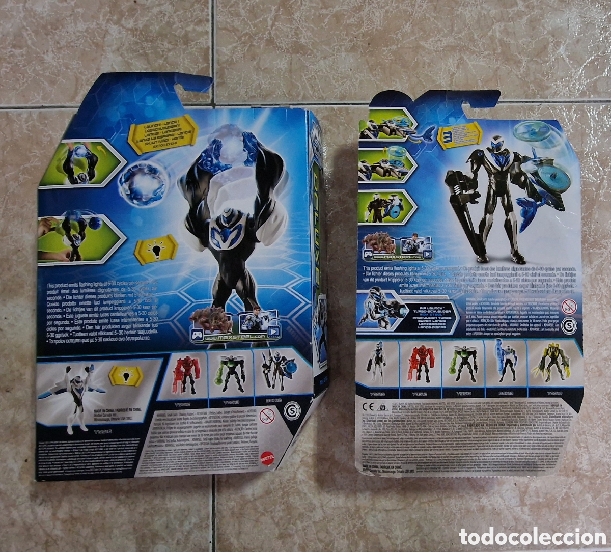 Figuras de acci&oacute;n: Pack mu&ntilde;ecos/figuras Max Steel - Foto 2