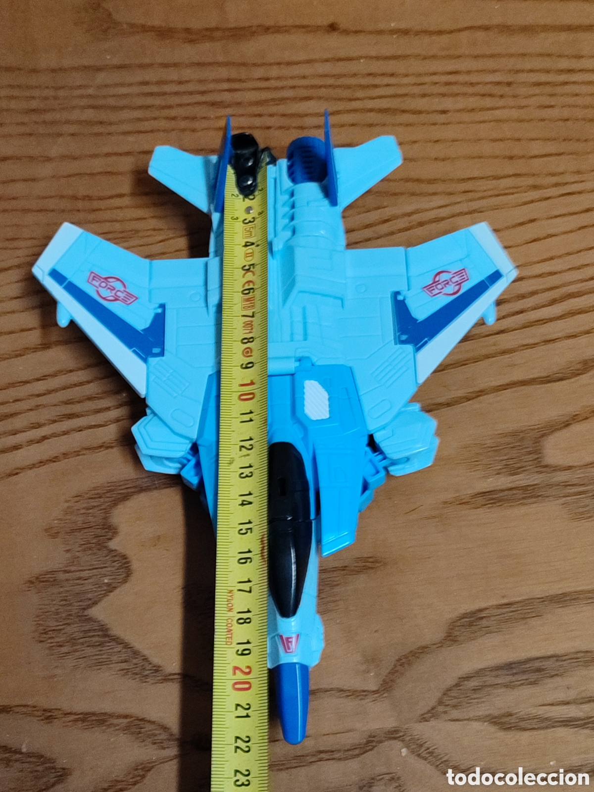 Figuras de acci&oacute;n: Figura robot Transformers avi&oacute;n sin marca. - Foto 2
