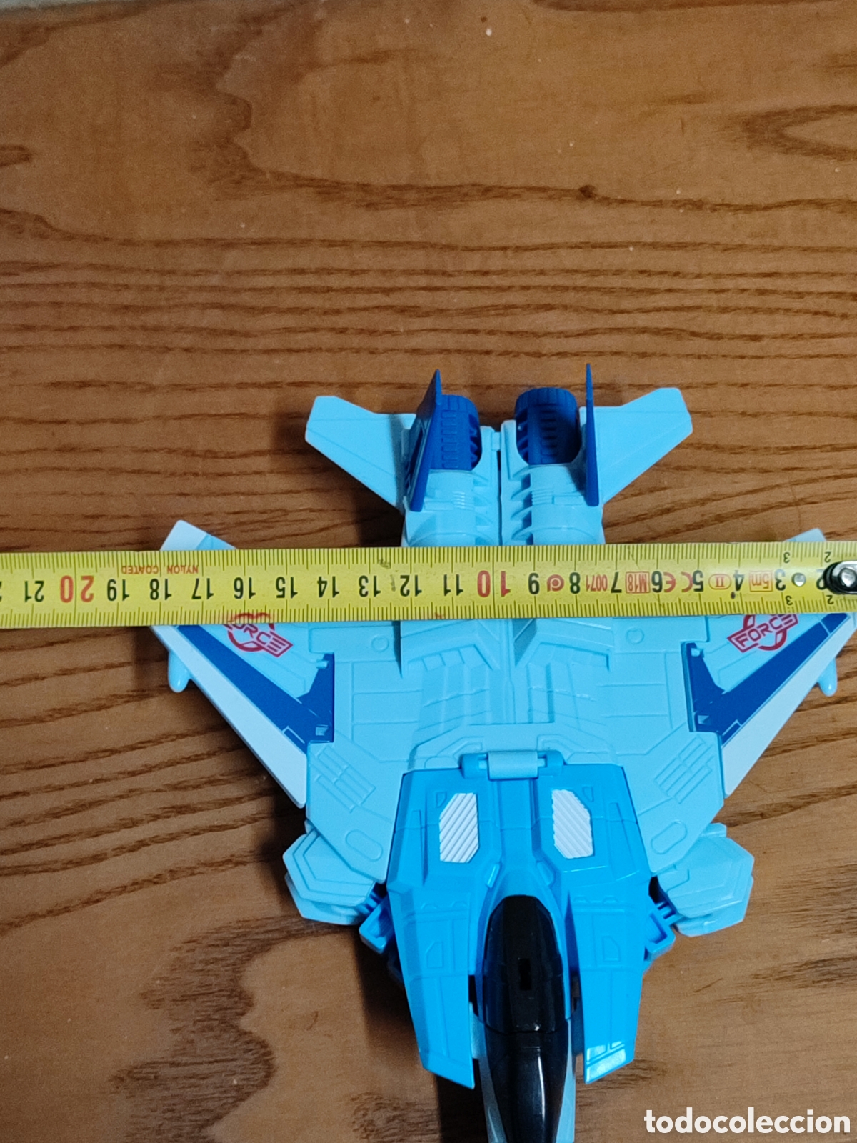 Figuras de acci&oacute;n: Figura robot Transformers avi&oacute;n sin marca. - Foto 3