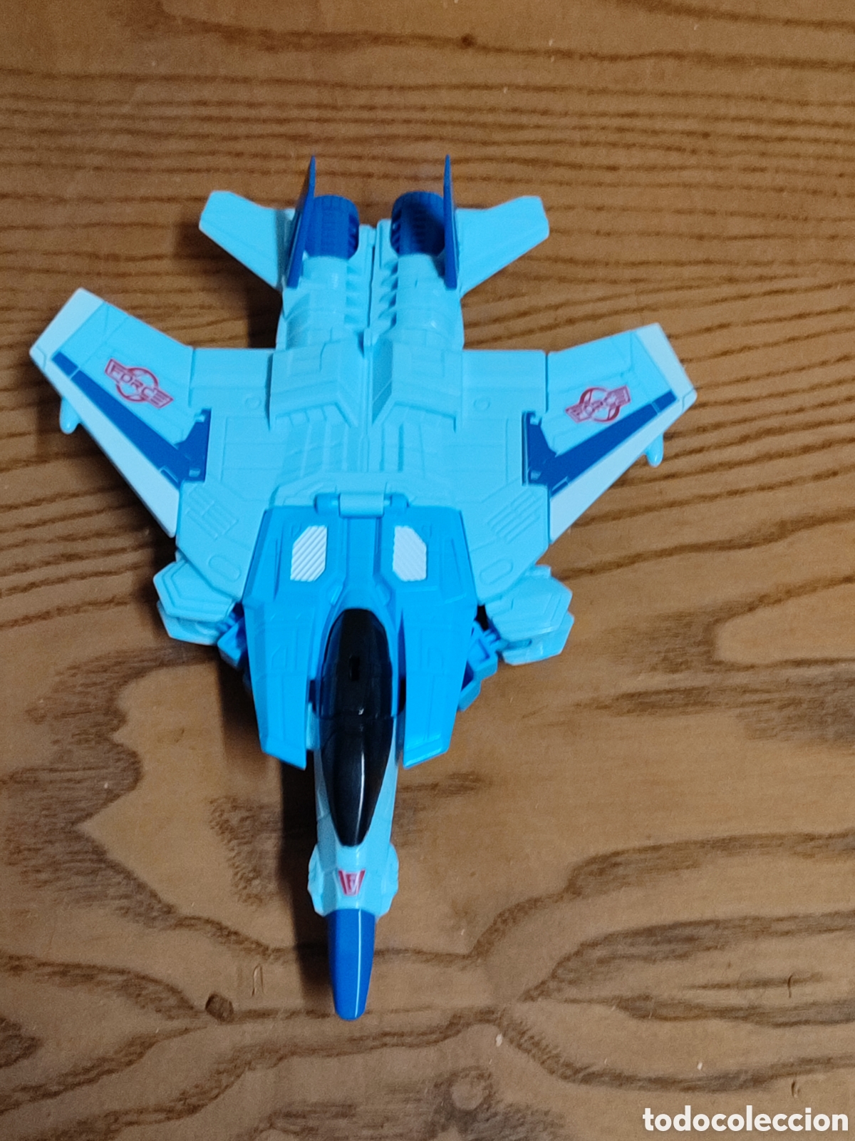 Figuras de acci&oacute;n: Figura robot Transformers avi&oacute;n sin marca. - Foto 1