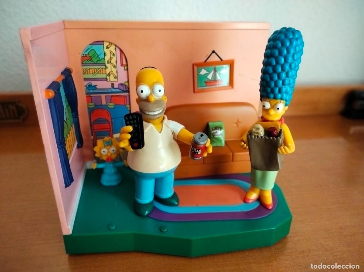 Figuras de acci&oacute;n: SIMPSON, CUARTO DE ESTAR CON PERSONAJES - Foto 1