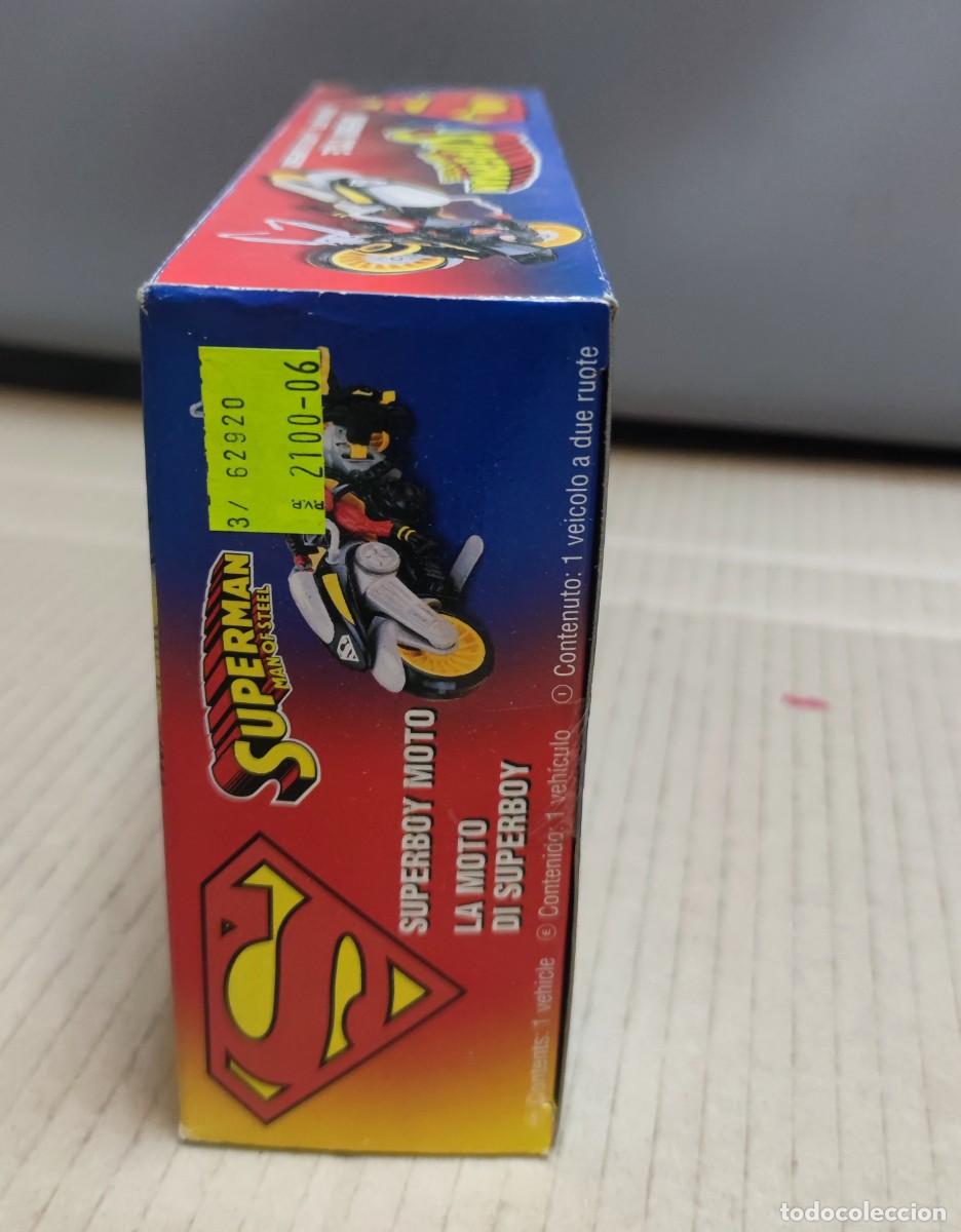 Figuras de acci&oacute;n: Superman de Kenner Superboy Cycle moto - Foto 2