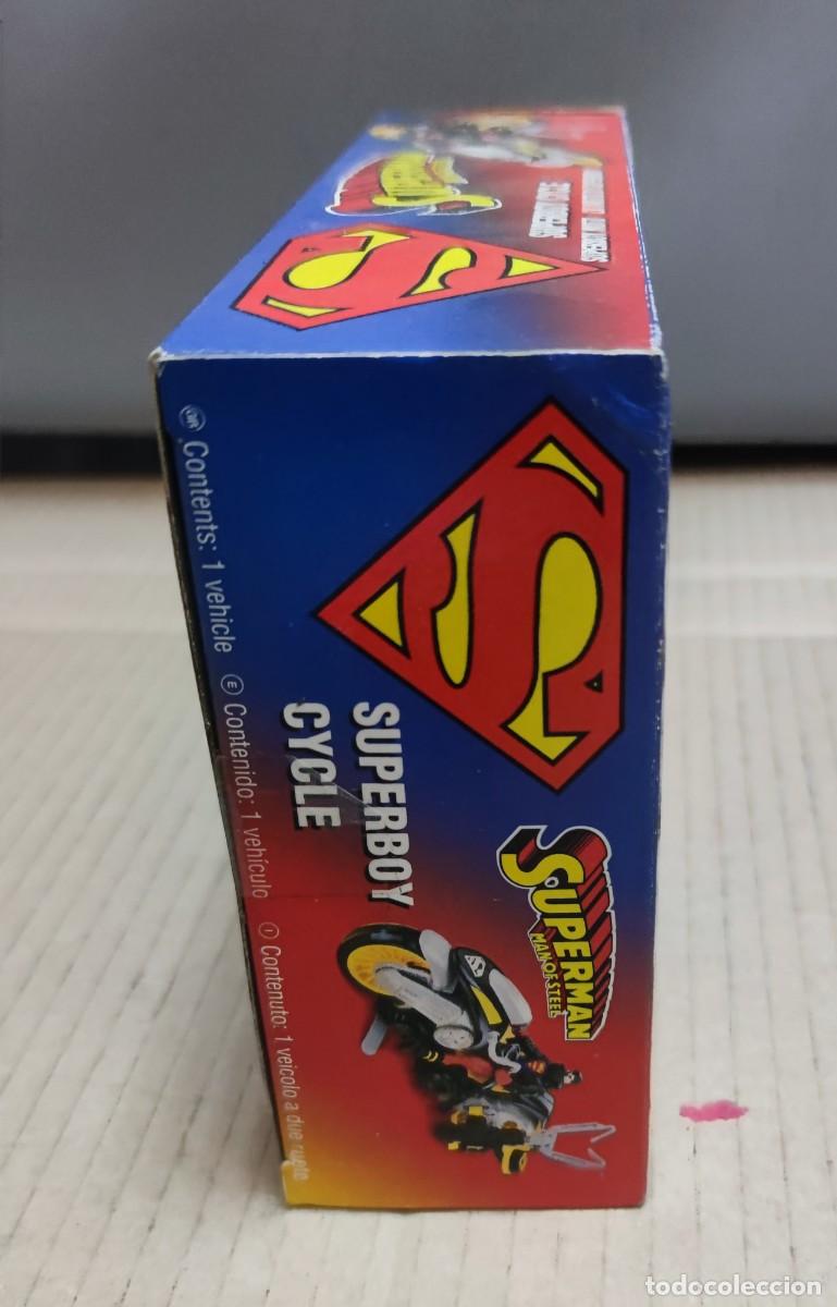 Figuras de acci&oacute;n: Superman de Kenner Superboy Cycle moto - Foto 4