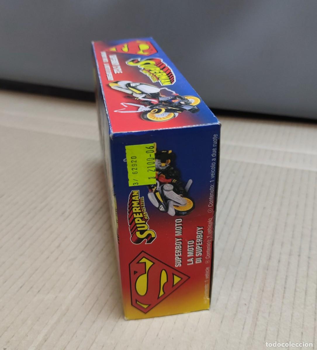 Figuras de acci&oacute;n: Superman de Kenner Superboy Cycle moto - Foto 6